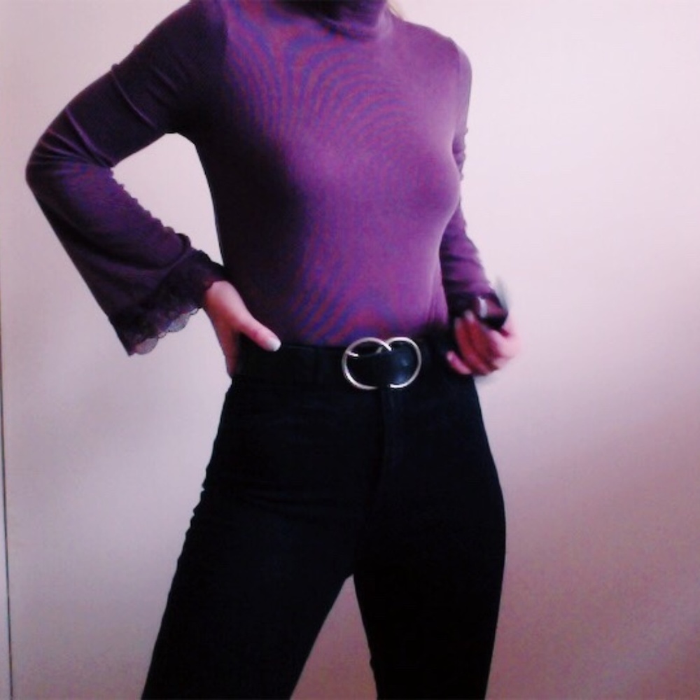 Turtleneck bodysuit